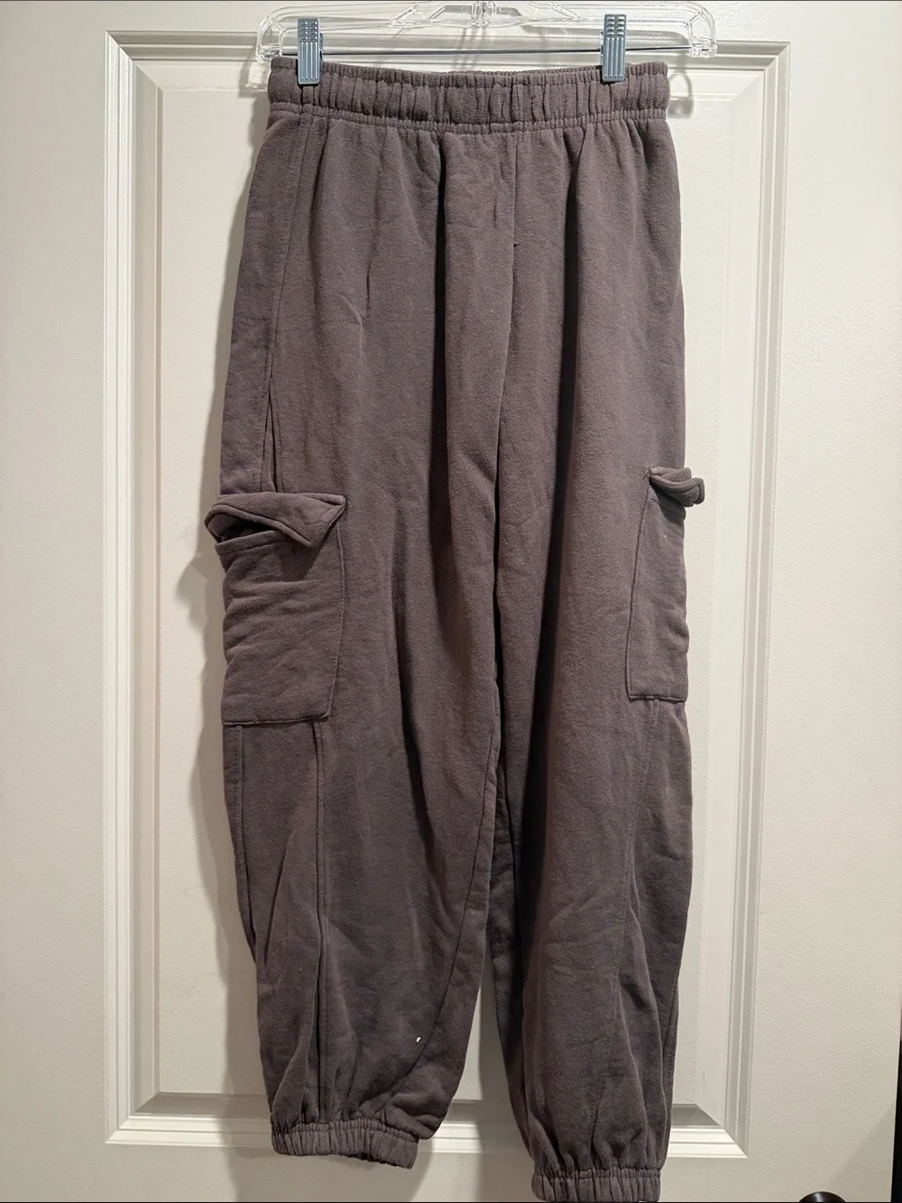 Zara Gray Cargo Sweatpants for Kids